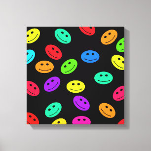 Smile Face Canvas print