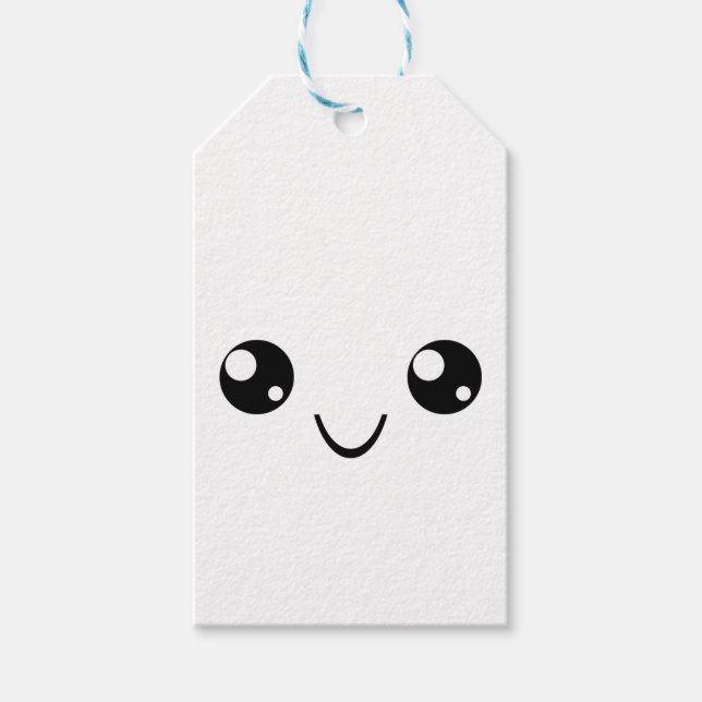 Smile Face Gift Tags (Front)