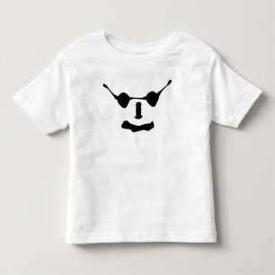 smile face with sun glasses toddler T-Shirt