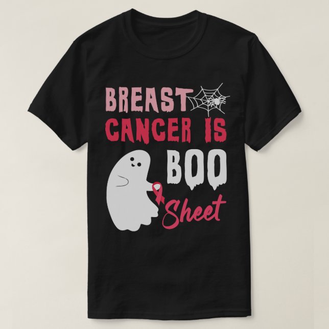 Smile Ghost Is Boo Sheet Accept Support Help T-Shirt (Design Front)