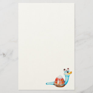 SMILE GLASS SNAIL STATIONERY