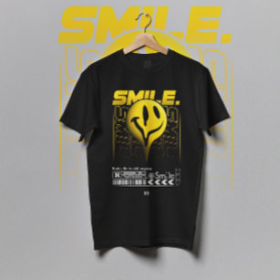 Smile happy emoji streetwear T-Shirt