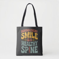 Smile Healthy Spine Chiropractor Quote Design