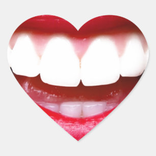 smile heart sticker