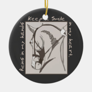 Smile In My Heart Ceramic Tree Decoration