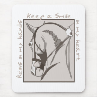 Smile In My Heart Mouse Pad