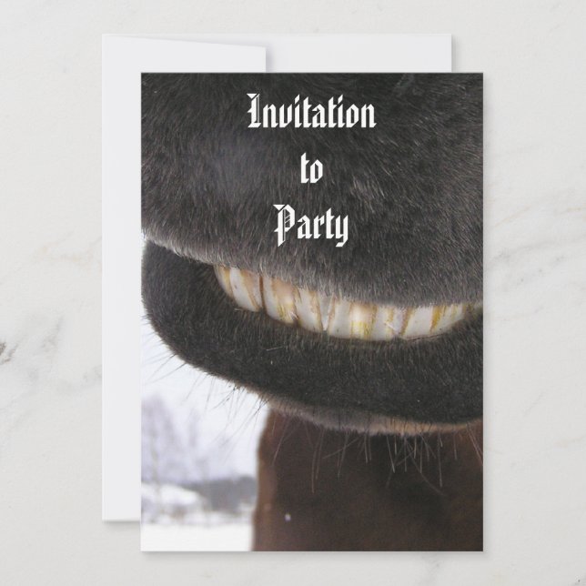 Smile Invitation (Front)