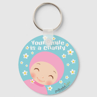 Smile is A Charity Key Chains