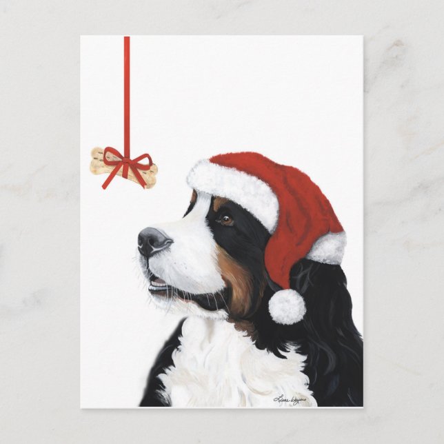 Smile It’s Christmas Holiday Postcard (Front)