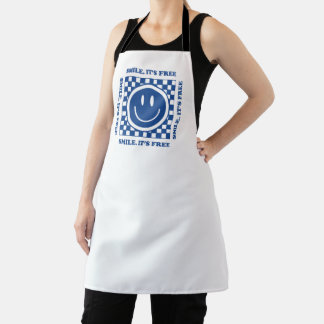 Smile It's Free Apron