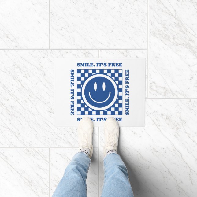 Smile It's Free Doormat (Indoor)