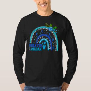 Smile Its Ramadan Muslim Eid Mubarak Islamic Rama T-Shirt