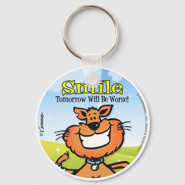 Smile Key Ring (Front)