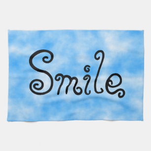 Smile-kitchen towel