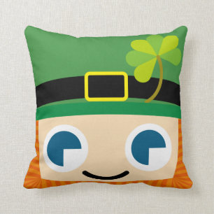 smile Leprechauns Cushion