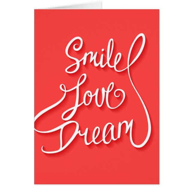 Smile Love Dream (Front)