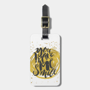 Smile Luggage Tag