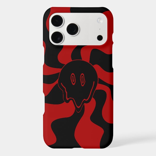 Smile Melt Retro Red and Black (Back)