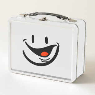 Smile Metal Lunchbox