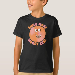 Smile More Worry Less T-Shirt