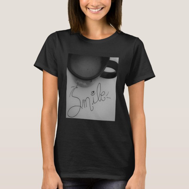 Smile Mug T-Shirt (Front)
