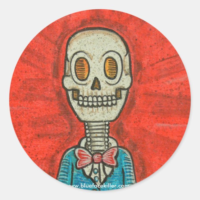 Smile!mybuddy Classic Round Sticker (Front)