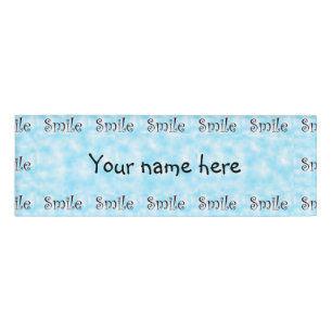 Smile-name tag