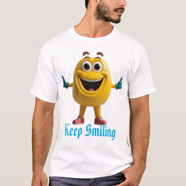 Smile On: Brighten Your Day Tee (Front)
