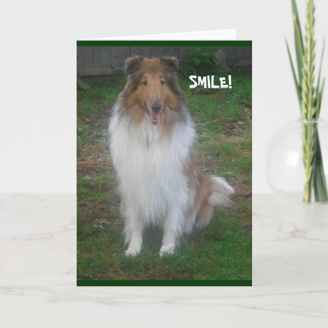 SMILE! *personalise/customise* CARD (Front)