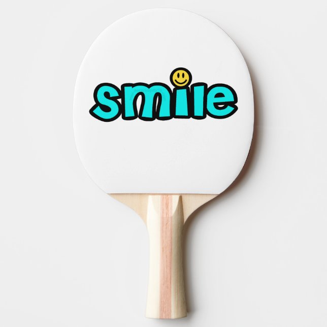 SMILE PING PONG PADDLE (Front)