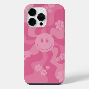 Smile - Pink iPhone 14 Pro Max Case