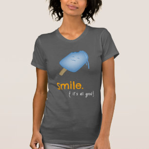 Smile Popsicle / Ice Cream Tee (dark)