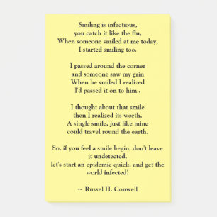 Smile Post-it Notes