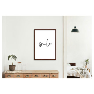 Smile Poster - A positive energy for your home