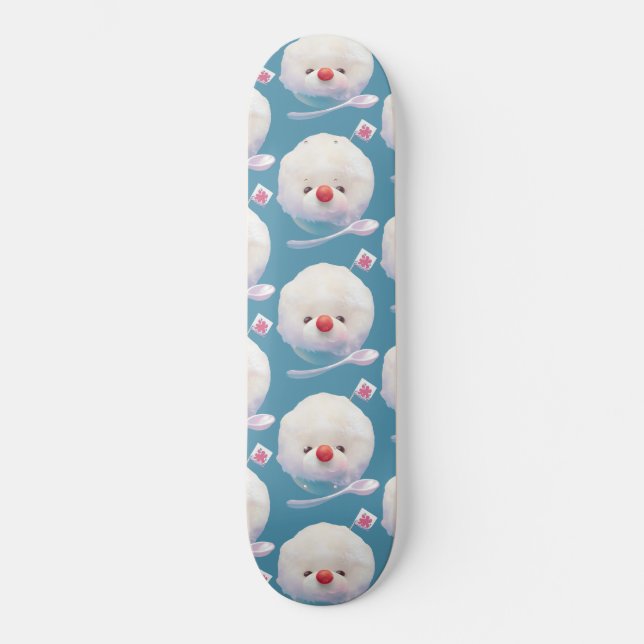 Smile Pup: Ice Shaver Dreamland & Polar Bear Skateboard (Front)