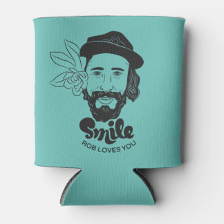Smile Rob Loves You Can Cooler