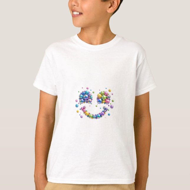 Smile SAFE - Kids Vertical T-Shirt (Front)