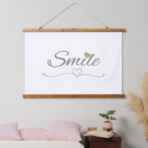 Smile Script Mother’s Day & Birthday Gift for Her Hanging Tapestry