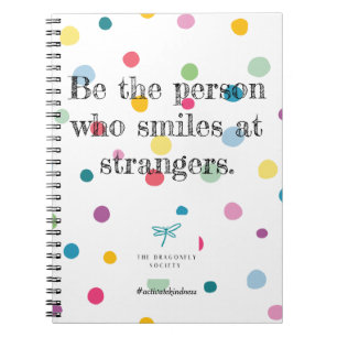 Smile ... Spiral Photo Notebook