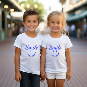 Smile – Spread Positivity and Happiness Toddler T-Shirt