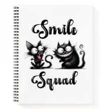 Smile Squad with Funny Cats Design