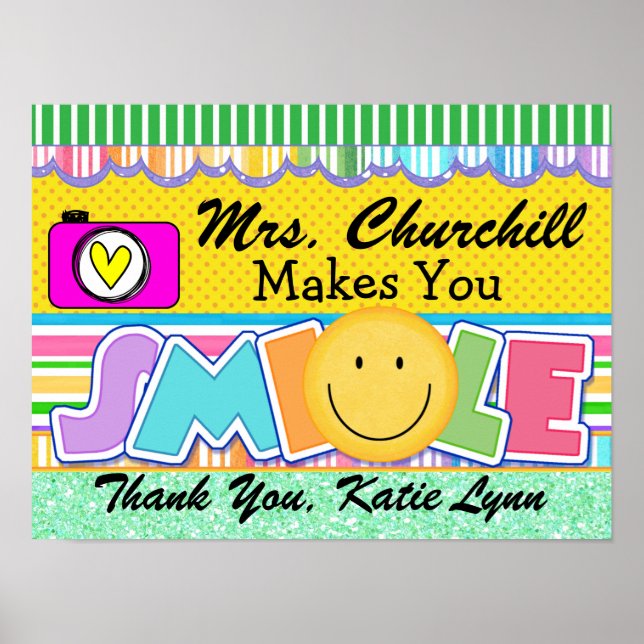 SMILE ! - SRF POSTER (Front)