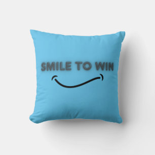 Smile to win cushion