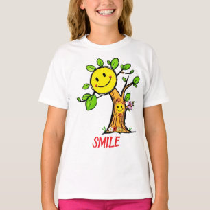"Smile Tree" Positive Vibes  T-Shirt