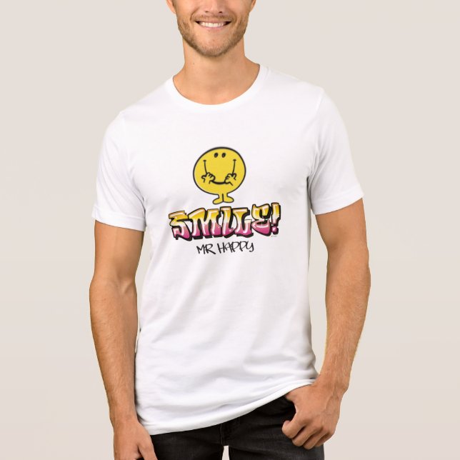 Smile! Tri-Blend Shirt (Front)