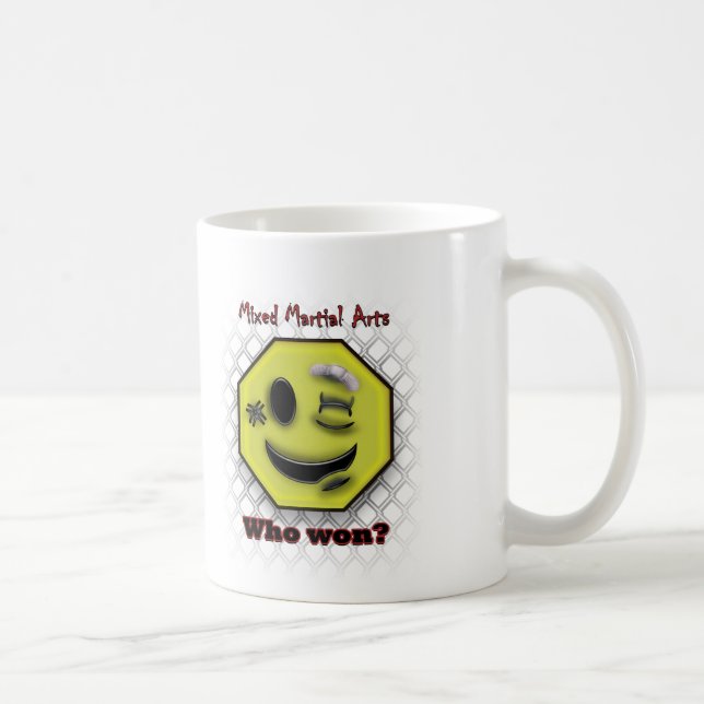 Smile, Who Won? Coffee Mug (Right)