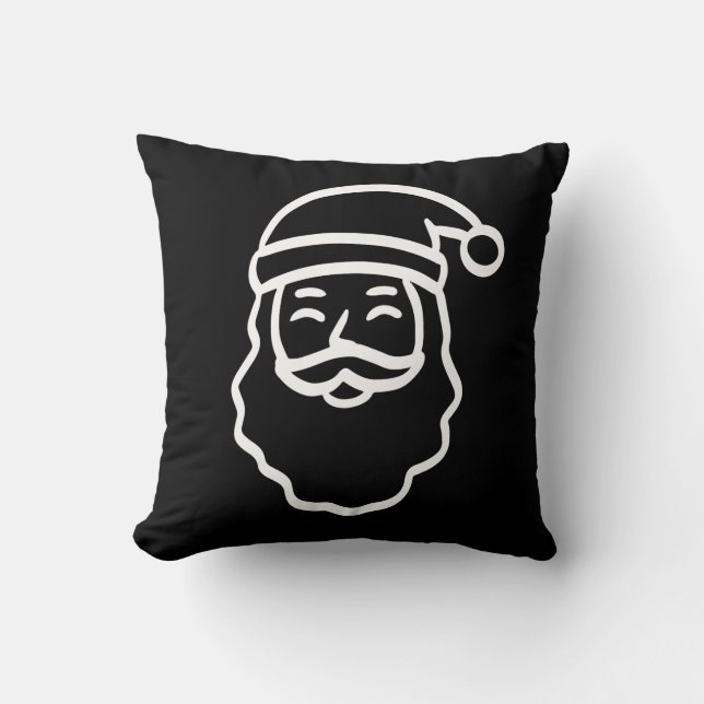 Smile with Santa Cushion (Front)