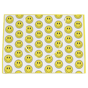 Smile Wrapping Paper Large Gift Bag