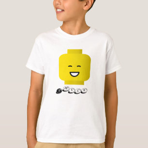 Smile yellow Head Kids T-shirt