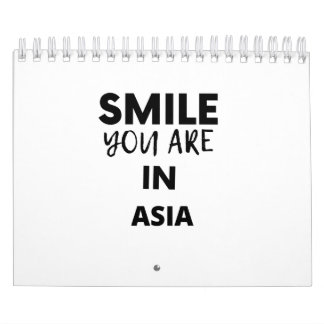 SMILE YOU ARE IN ASIA CALENDAR